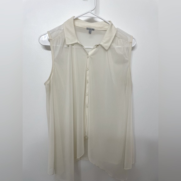 Charlotte Russe Tops See Through Dress Shirt Poshmark